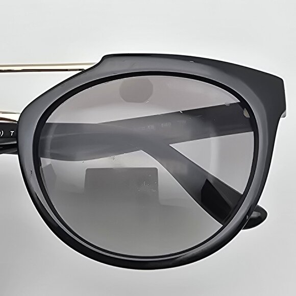 *SOLD* Michael Kors MK2107 Santa Ana Black Gold Frame Grey Lens Aviator Sunglass - Picture 13 of 16